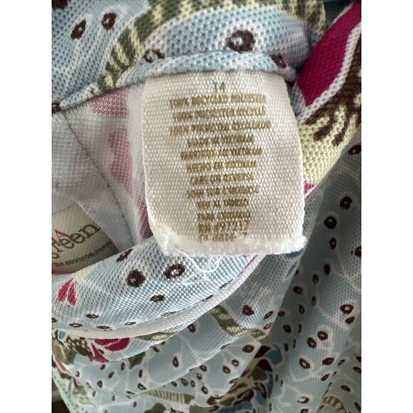 Tehama Green by Nancy Haley Pretty Blue Print Skort, Size 14 - Picture 7 of 9